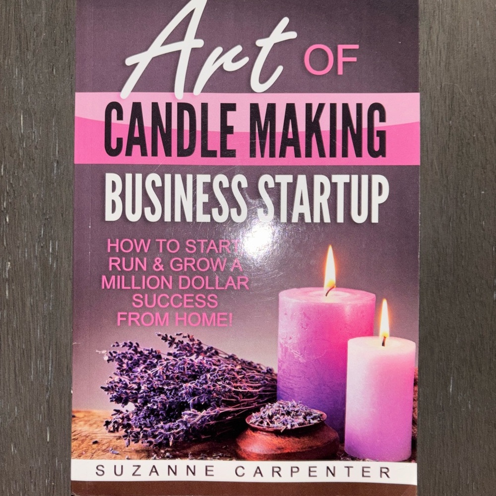 Art of Candle Making Business Startup Book